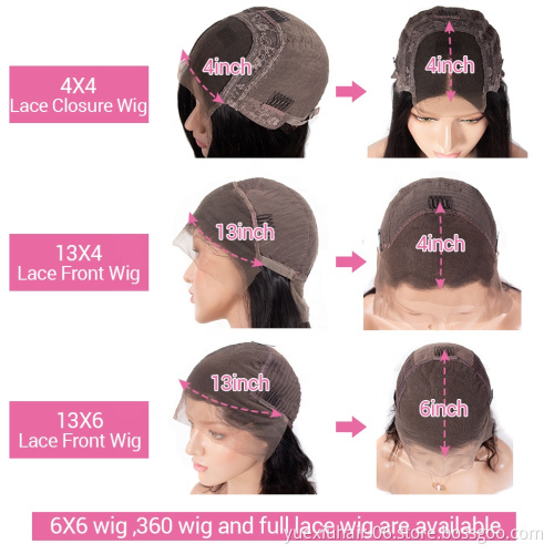 Hot Sell Cuticle Aligned Brazilian 100% Human Swiss HD Transparent brown Lace Front Glueless Virgin Hair Wigs for Black Women